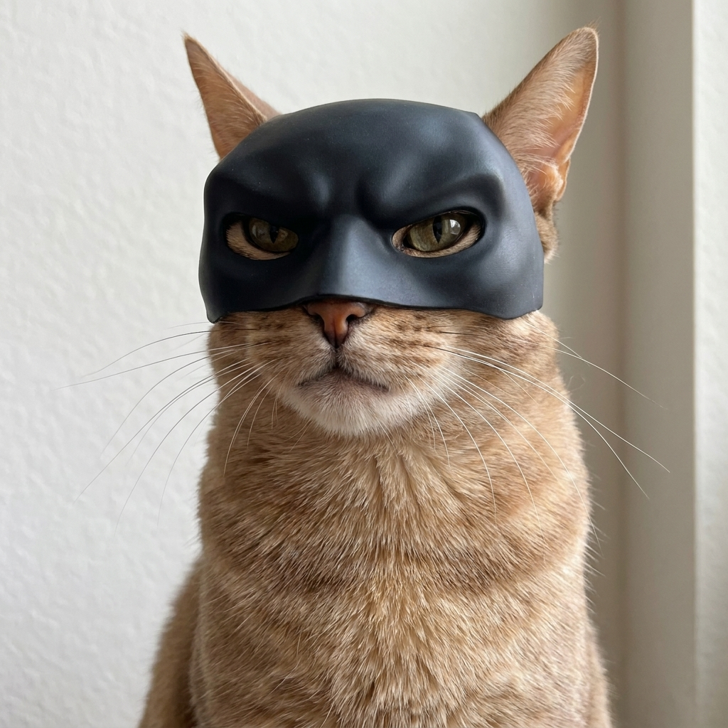 PawKnight - Midnight Vigilante Mask